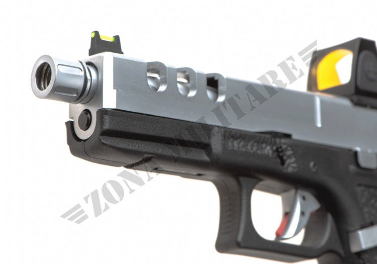 Pistola Eu17 Vented + Bds Gbb Vorsk Chrome Version
