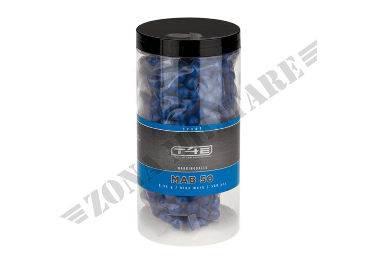 Munizioni .50 Sport Mab 50 Marking Balls Blue 0.94G 500Rds T4E