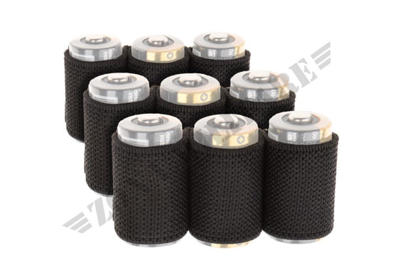 Battery Strap Cr123 3-Pack Invader Gear Black