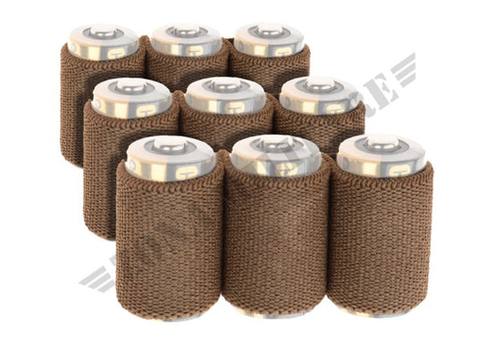 Battery Strap Cr123 3-Pack Invader Gear Coyote