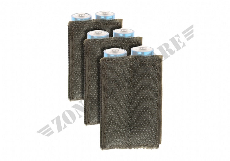 Battery Strap Stilo Aa 3-Pack Invader Gear Od Green