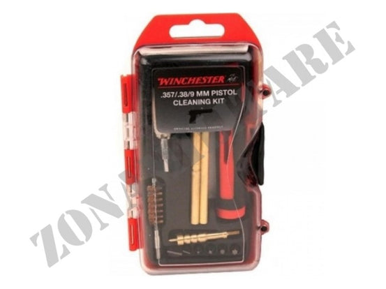 Kit Pulizia 14 Pcs Winchester .357/.38/9Mm