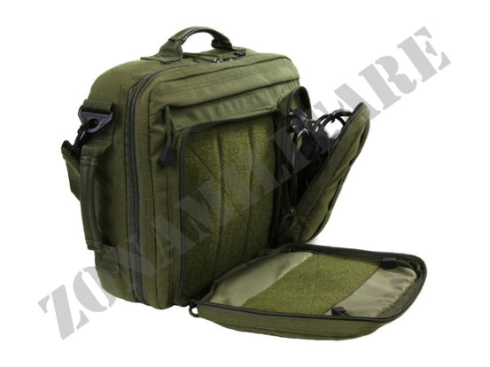 Borsa Porta Computer Militare In Cordura Verde