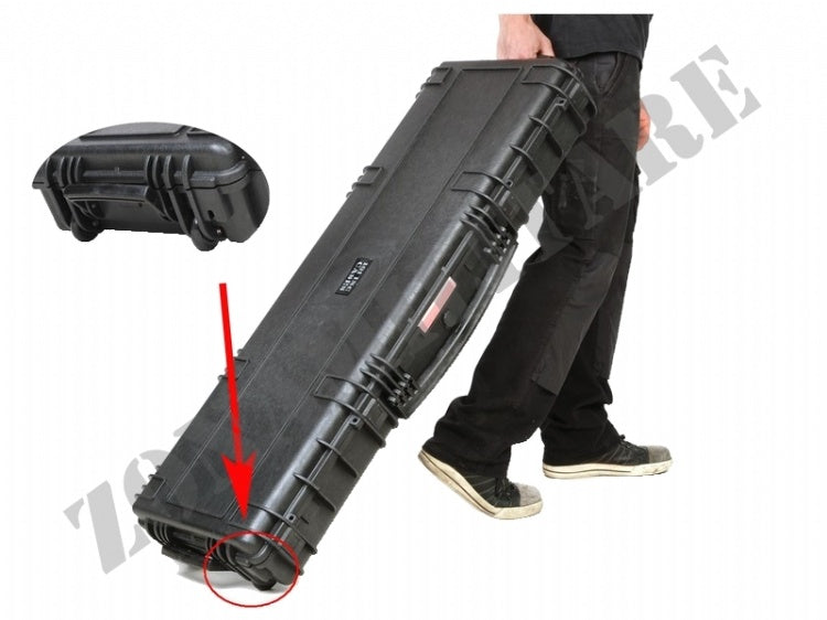 Valigia Trolley Militare Porta Fucile