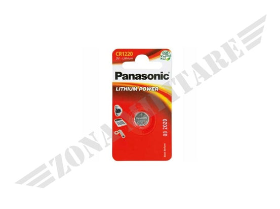 Batteria Panasonic Lithium Power Cr-1220L Blister 1X3V Litio