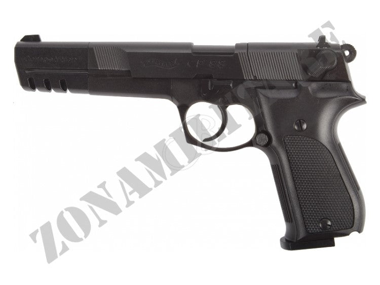 PISTOLA A CO2 CP88 COMP. 6'' NERA CAL.4,5 <7,5 J WALTHER UMAREX
