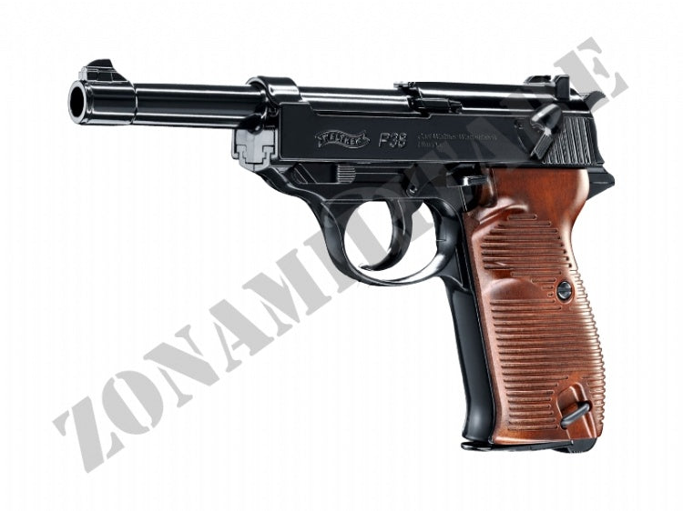 Pistola Walther P38 Blowback Co2 Cal.4.5 Pot.<7.5 Joule Umarex
