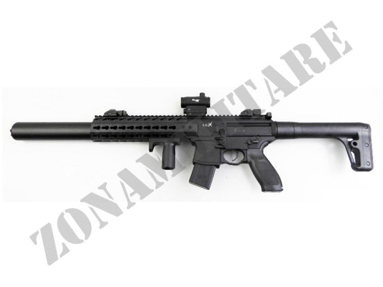 Carabina Sig Sauer Cac Mcx 4.5 Blk Co2 Red Dot Pot<7.5