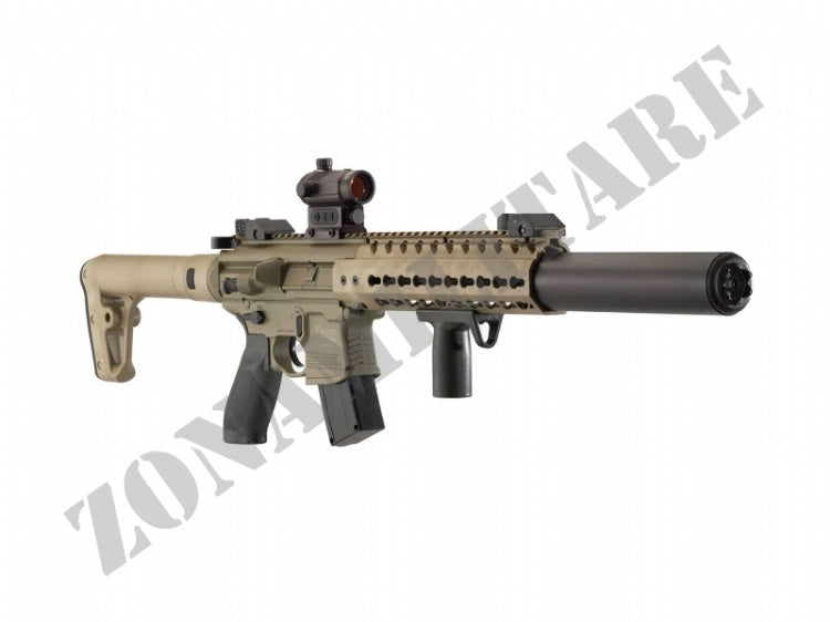 Carabina Sig Sauer Cac Mcx 4.5 Fde Co2 Red Dot Pot<7.5