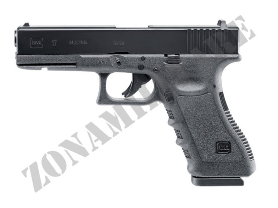 PISTOLA GLOCK 17 DUAL PIOMBINI+BB CAL 4,5 SCARRELLANTE <7.5J UMAREX