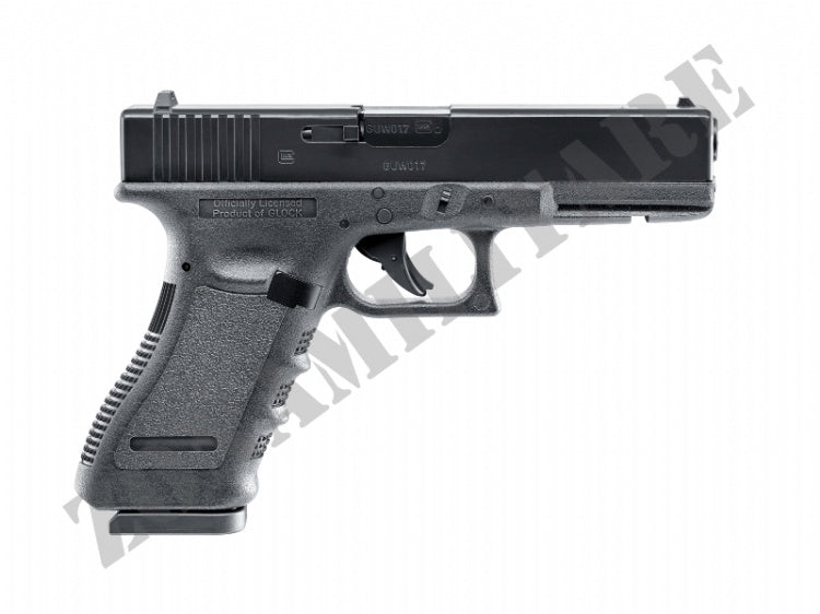 PISTOLA GLOCK 17 DUAL PIOMBINI+BB CAL 4,5 SCARRELLANTE <7.5J UMAREX