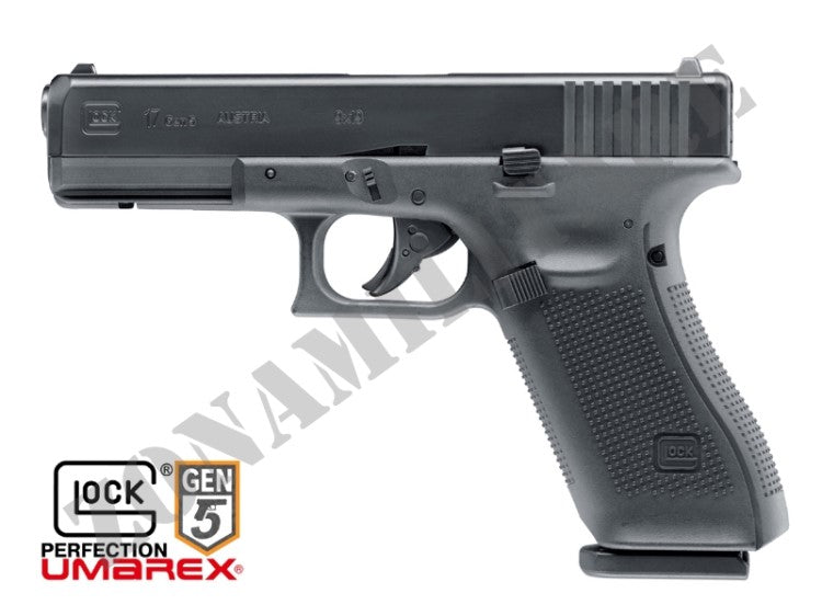 PISTOLA GLOCK 17 GEN 5 A BIGLIE CAL. 4,5 <7.5J UMAREX