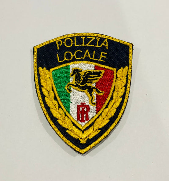 PATCH POLIZIA LOCALE CON VELCRO