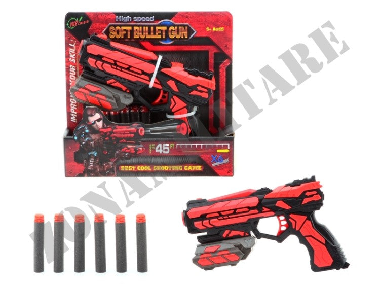 Pistola Starter Serve & Protect 18Cm + 6 Razzi