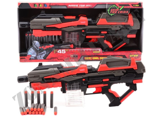 Pistola Starter Mega Serve & Protect 54Cm B/O + 10 Razzi