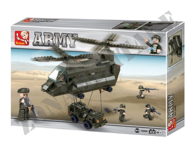 Set Costruzioni Sluban Transport Helicopter M38-B6600