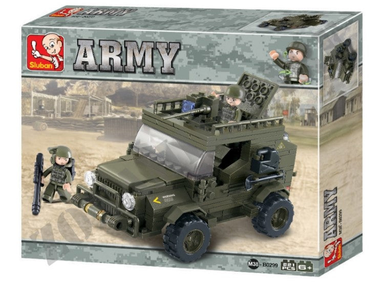 Set Costruzioni Sluban Suv Militare M38-B0299