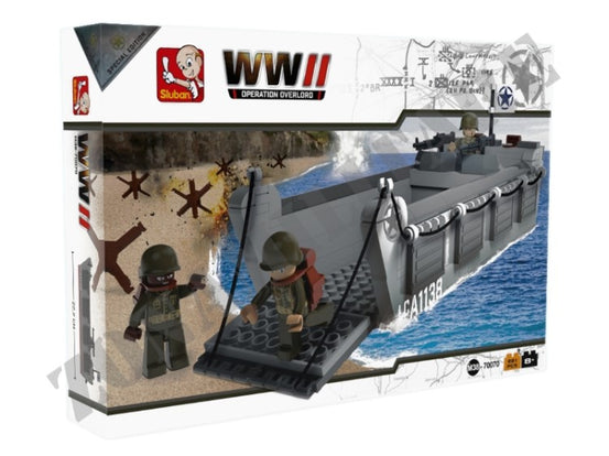 Set Costruzioni Sluban Wwii Landing Craft Assault M38-70070