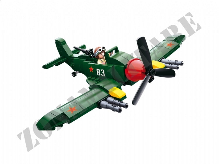 Set Costruzioni Sluban Wwii Allied Ground-Attack Aircraft