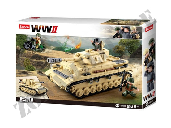 Set Costruzioni Sluban Wwii German Tank M38-B0693