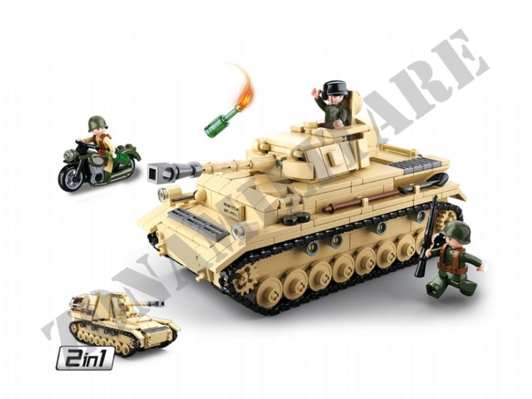 Set Costruzioni Sluban Wwii German Tank M38-B0693