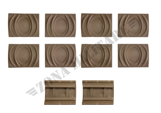 Rubber Rail Cover Dark Earth Element