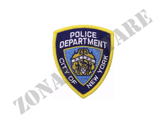 Patch Termo Adesiva Ricamata Police Department
