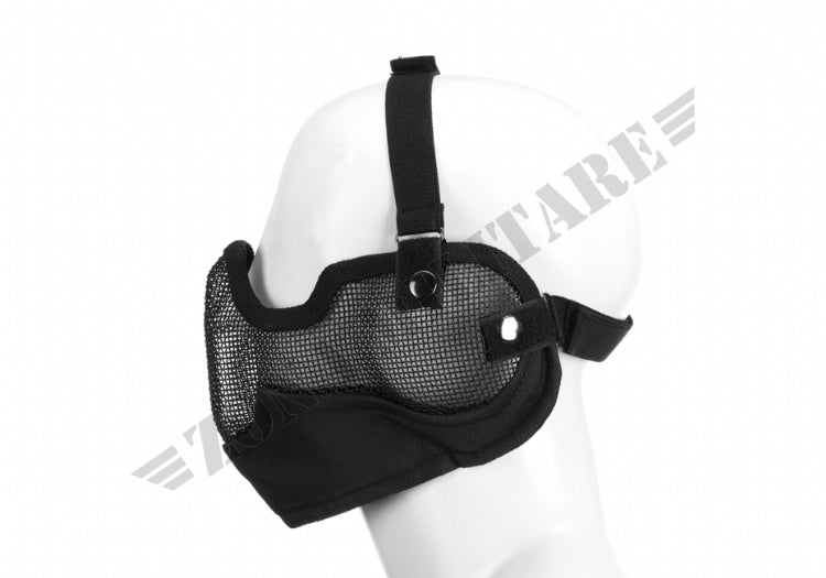 Steel Face Mask Invader Gear Colore Nero