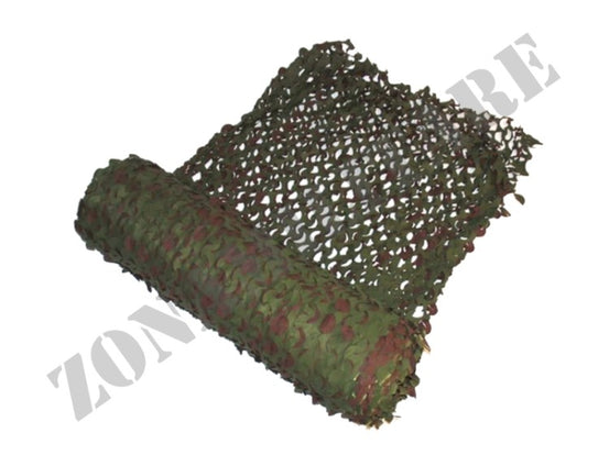 Rete Camouflage A Rotolo Intero 78X2,4 Metri Woodland
