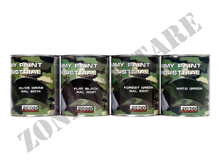 Barattolo Vernice Militare Da 1 Litro