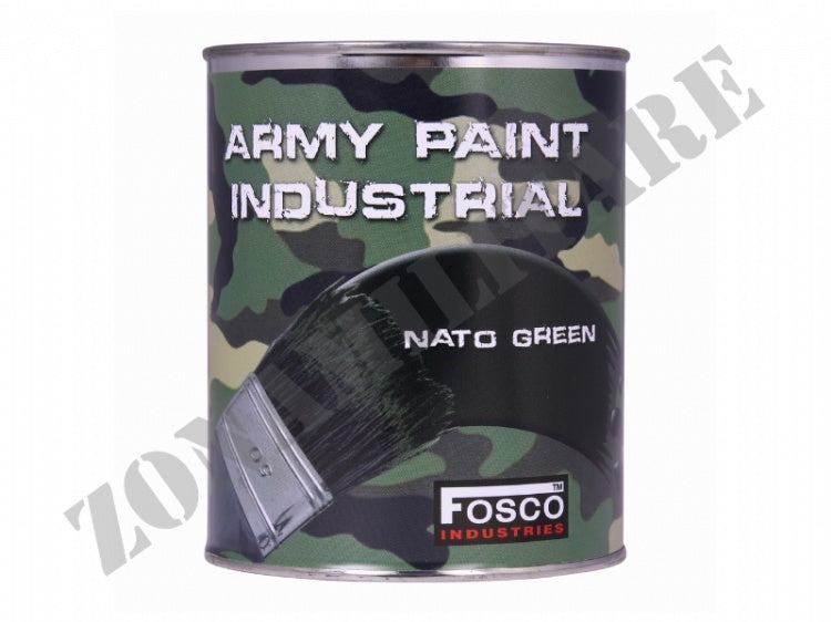 Barattolo Vernice Militare Da 1 Litro