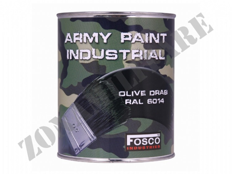 Barattolo Vernice Militare Da 1 Litro