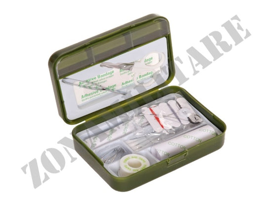 Kit Pronto Soccorso In Box Impermeabile Verde
