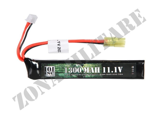 Li-Po Batteria 11.1V 1300 Mah Stick 101Inc