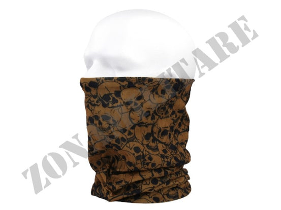 Sciarpa Collare Multiuso Coolmax Colorazione Coyote Nvt