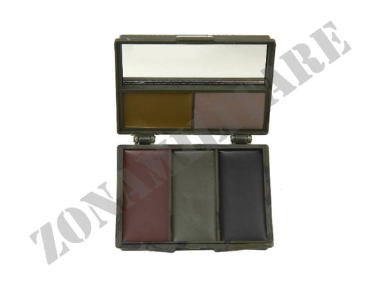 Set Trucco Facciale Con Specchietto A 5 Colori