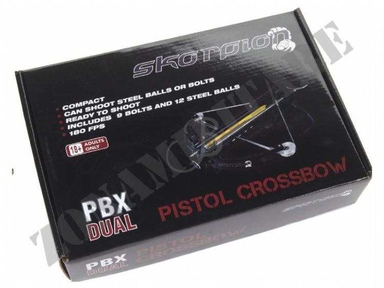 Pistola Balestra Skorpion Spara Sfere E Dardi