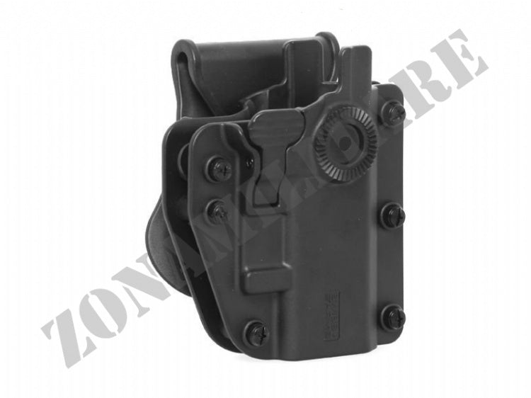Fondina Adapt-X Cqc Ambidestra Universale Nera Swiss Arms