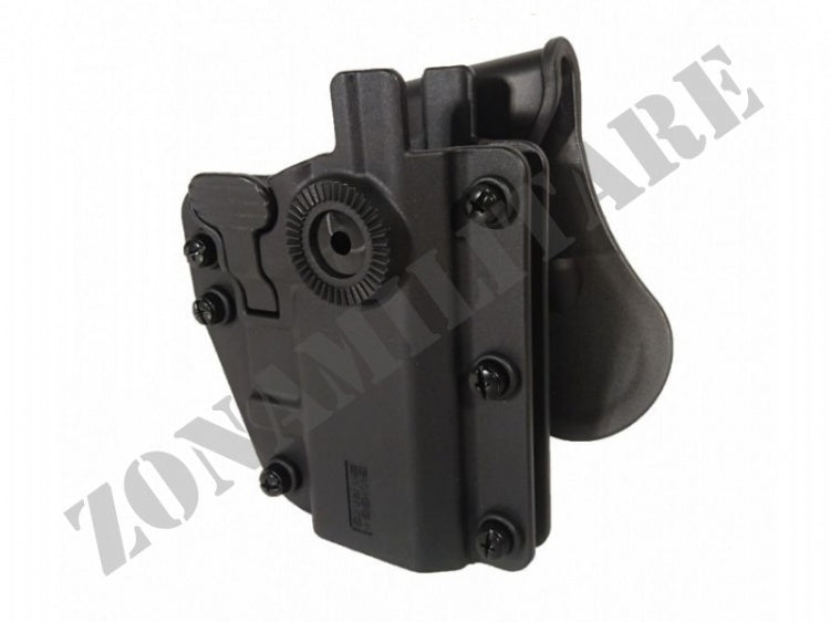 Fondina Adapt-X Cqc Ambidestra Universale Nera Swiss Arms