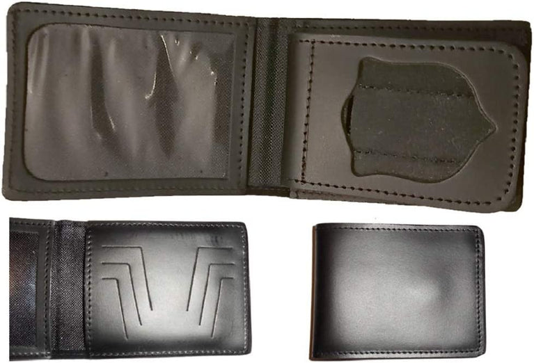 PORTAFOGLIO POLIZIA DI STATO CON PORTA PLACCA ESTRAIBILE NERO VEGA HOLSTER