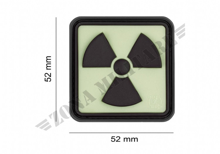 Patch Gommata Radioactive Rubber Jtg Glow Back