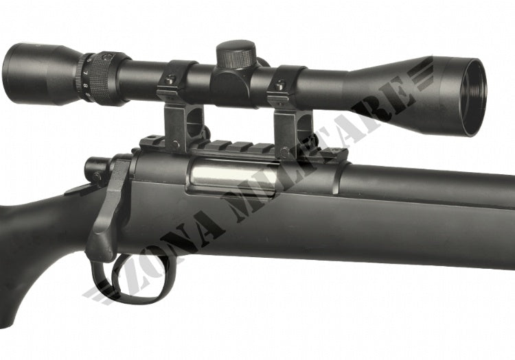 FUCILE SNIPER Sr1 Sniper Rifle Bolt Action Set Black Well