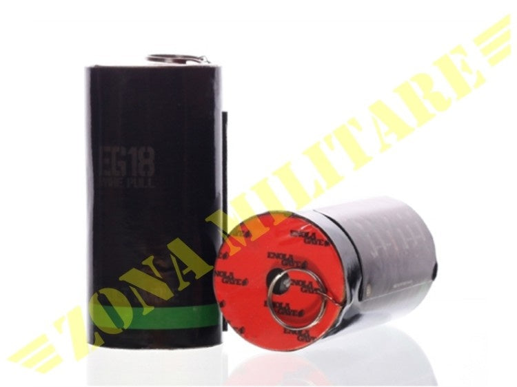 Fumogeno Enola Gaye Con Innesco Ad Anello Verde