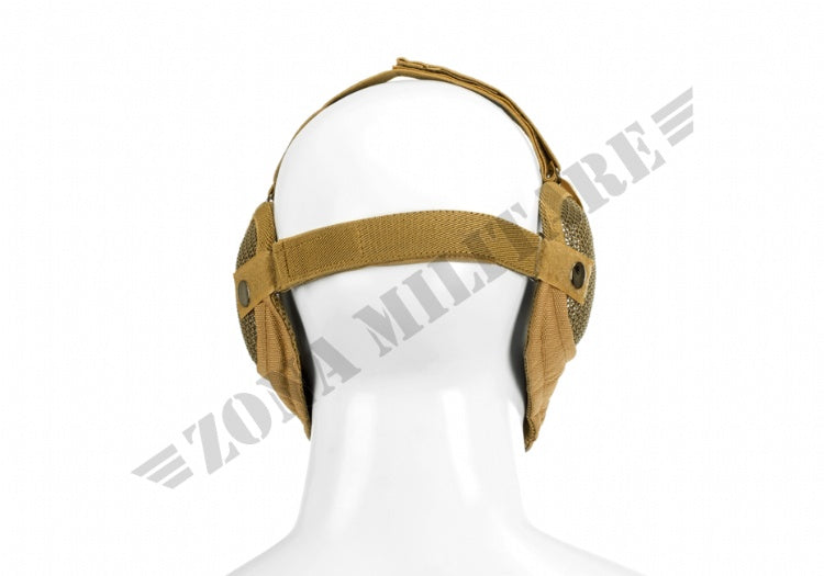 Steel Face Mask Invader Gear Colore Tan