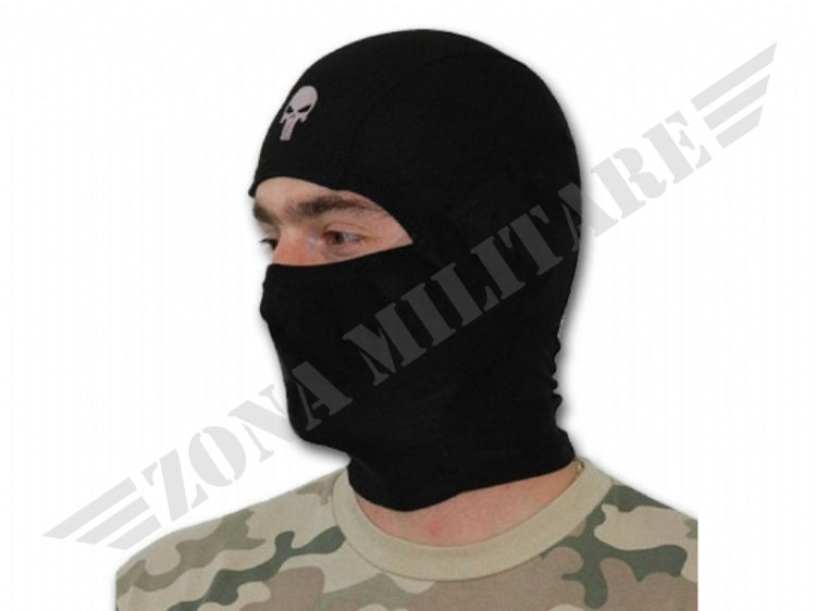 Passamontagna Balaclava Punisher Nero Sas