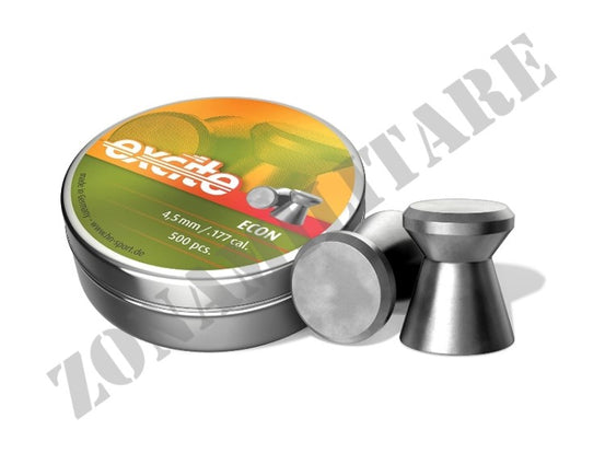 PIOMBINI A TESTA PIATTA CON COLLO LISCIO ECON CAL.4.5 Pz500 EXCITE