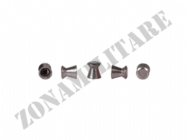 PIOMBINI A TESTA PIATTA CON COLLO LISCIO ECON CAL.4.5 Pz500 EXCITE