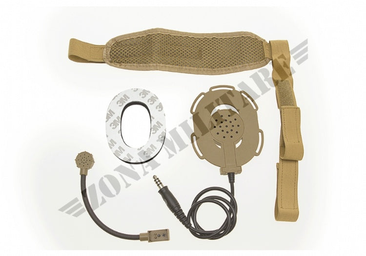 Cuffia Bowman Ztactical Evo III Colorazione Dark Earth