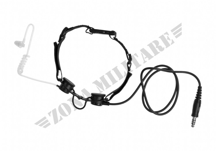 Tactical Throat Mic Black Z-Tactical Black