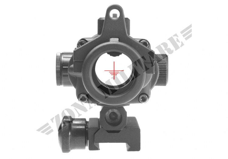 Acog Px1 Red Cross Black Version PIRATE ARMS